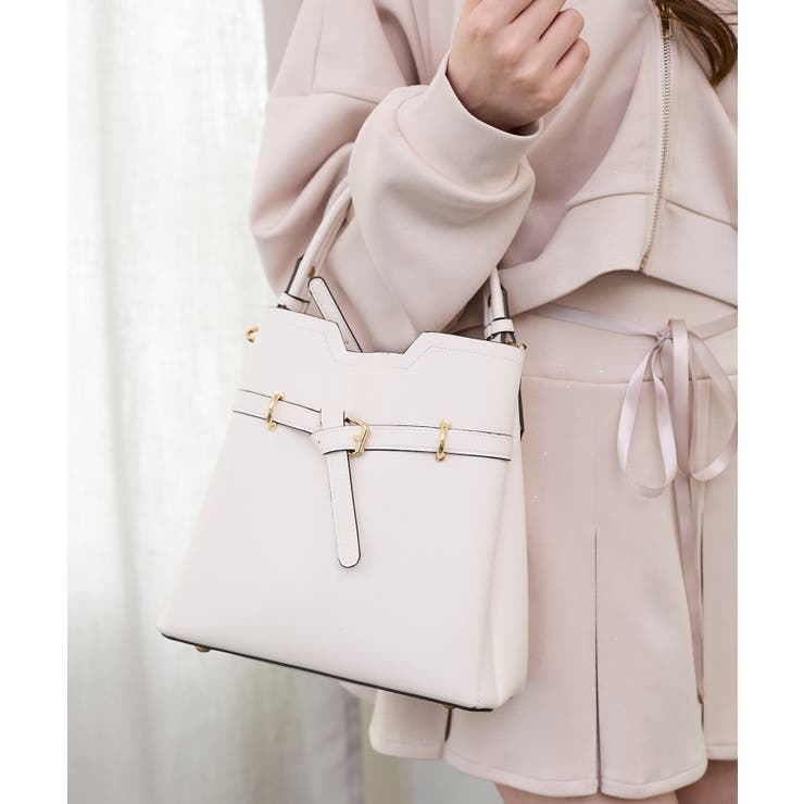 アイボリー | ノットベルトショルダーバッグ | MAJESTIC LEGON 