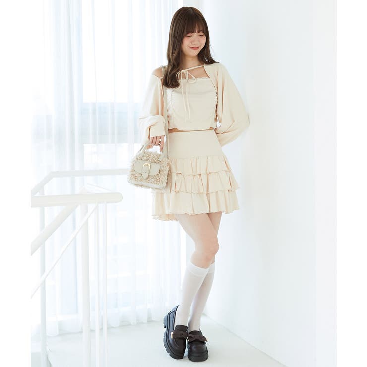 プードルボアミニショルダーバッグ | MAJESTIC LEGON  | 詳細画像2 