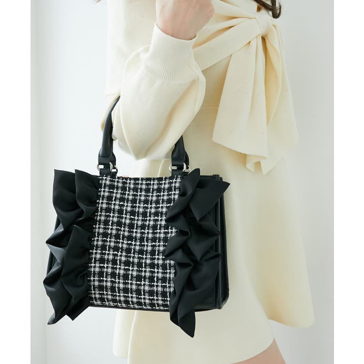 ツイードフリルショルダーバッグ | MAJESTIC LEGON  | 詳細画像16 