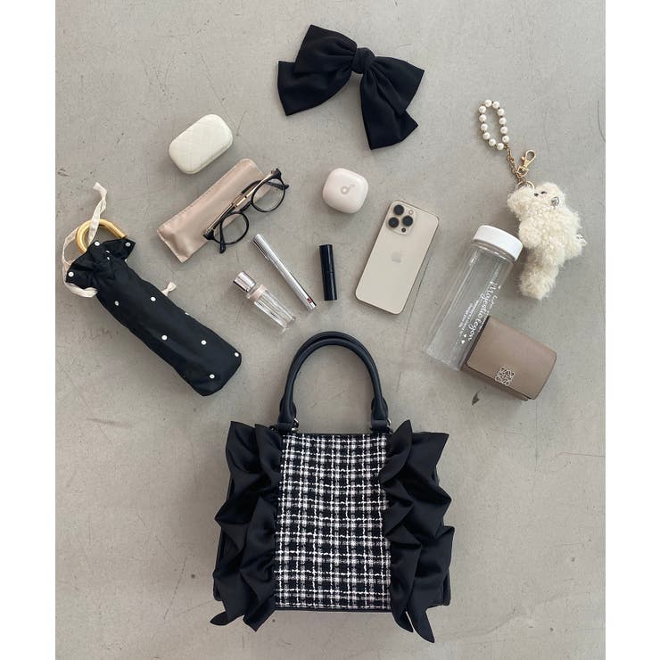 ツイードフリルショルダーバッグ | MAJESTIC LEGON  | 詳細画像2 