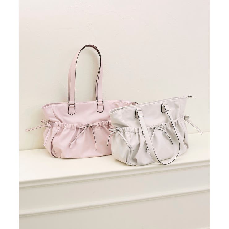 ギャザーリボントートバッグ | MAJESTIC LEGON  | 詳細画像23 