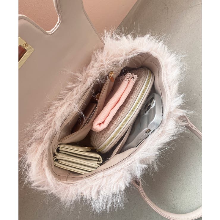 キルティングフラップファーバッグ | MAJESTIC LEGON  | 詳細画像10 