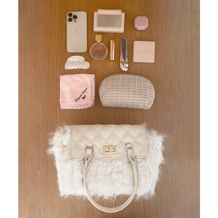 キルティングフラップファーバッグ | MAJESTIC LEGON  | 詳細画像11 