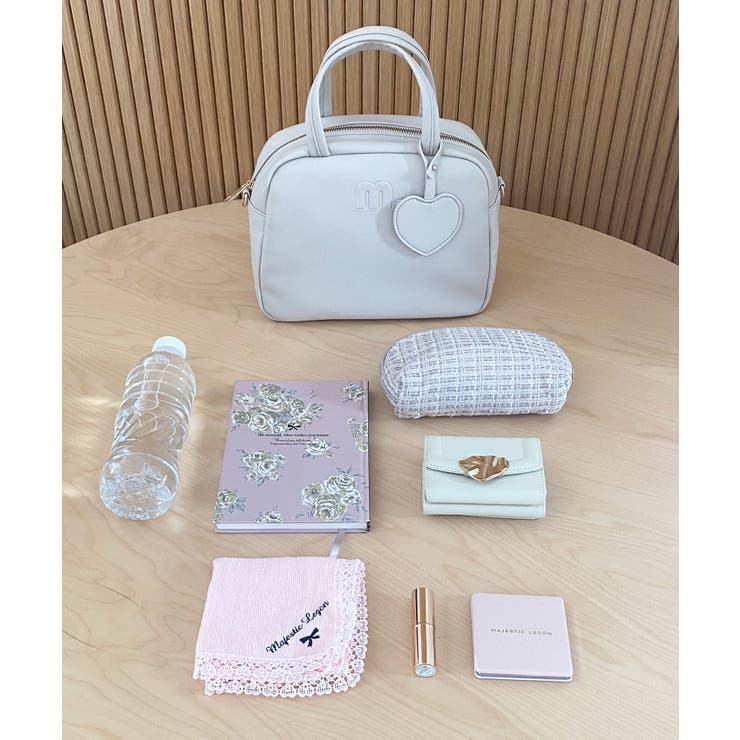 ハートチャームセットスクエアボストン | MAJESTIC LEGON  | 詳細画像16 