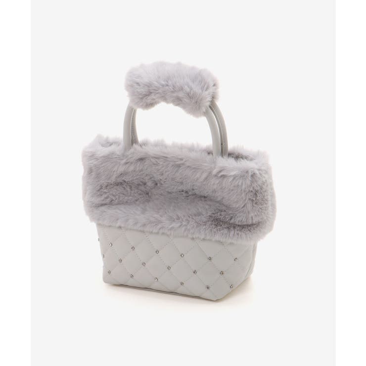 キルティングビジューファーバッグ | MAJESTIC LEGON  | 詳細画像15 