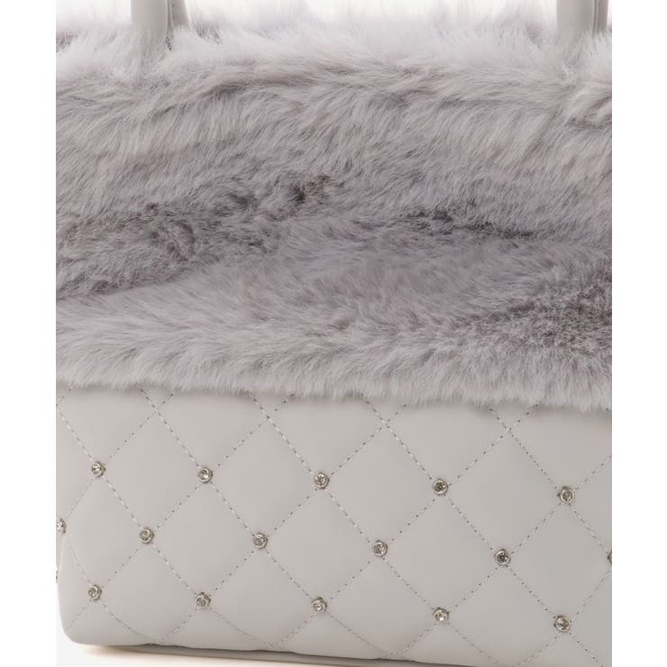 キルティングビジューファーバッグ | MAJESTIC LEGON  | 詳細画像22 