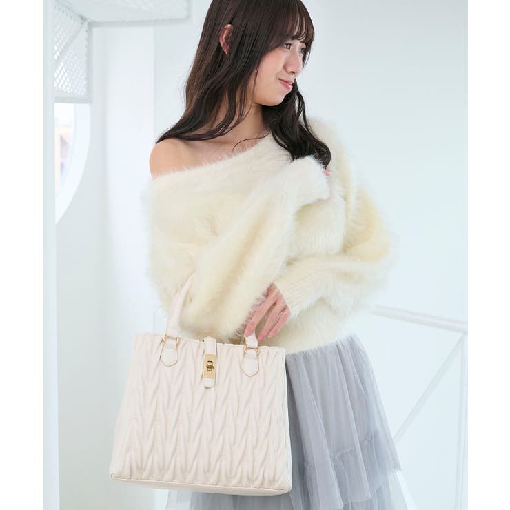 クラシカルスクエアミディバッグ | MAJESTIC LEGON  | 詳細画像5 