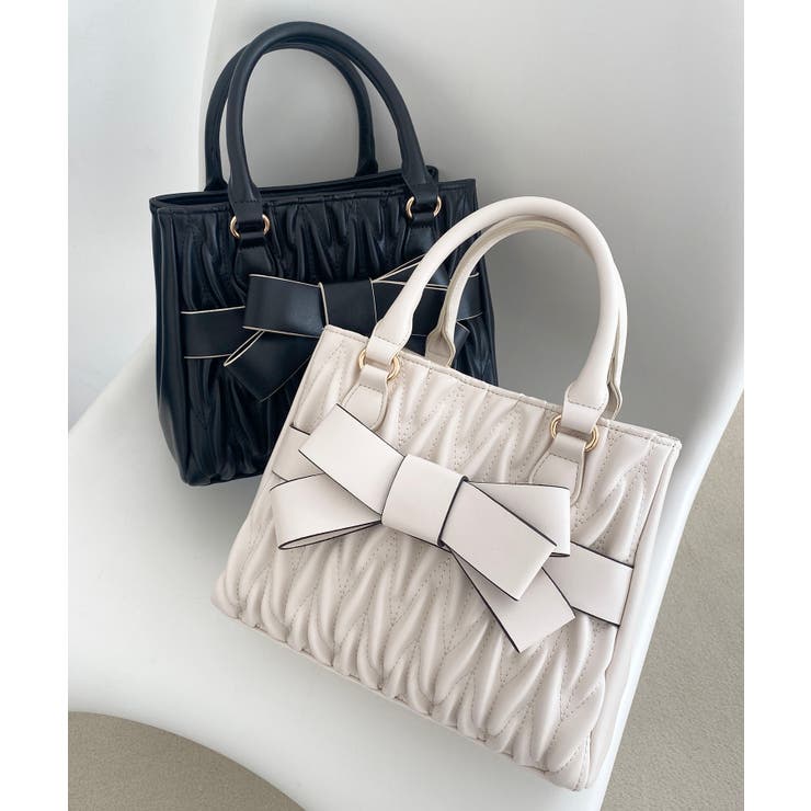 クラシカルスクエアリボンバッグ | MAJESTIC LEGON  | 詳細画像12 