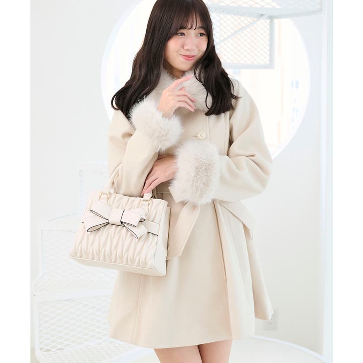 クラシカルスクエアリボンバッグ | MAJESTIC LEGON  | 詳細画像14 