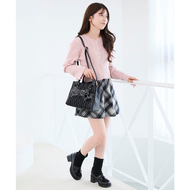 クラシカルスクエアリボンバッグ | MAJESTIC LEGON  | 詳細画像16 