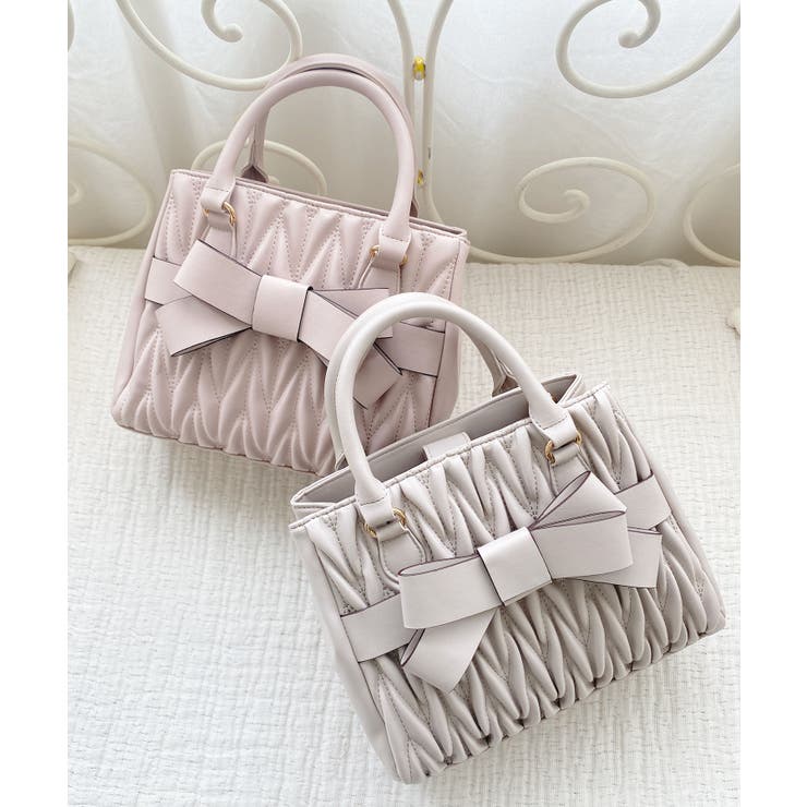 クラシカルスクエアリボンバッグ | MAJESTIC LEGON  | 詳細画像4 