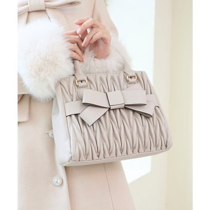 クラシカルスクエアリボンバッグ | MAJESTIC LEGON  | 詳細画像7 