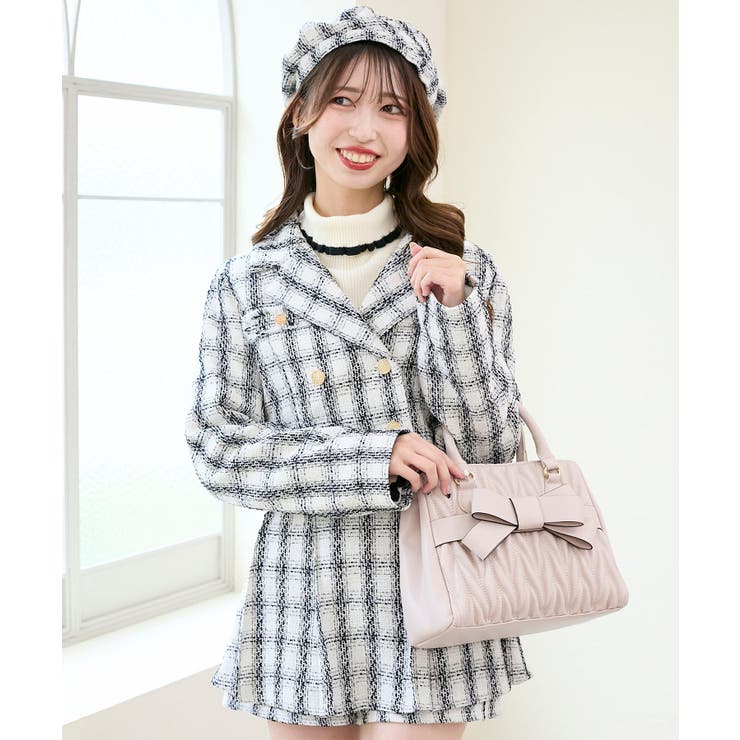 クラシカルスクエアリボンバッグ | MAJESTIC LEGON  | 詳細画像9 