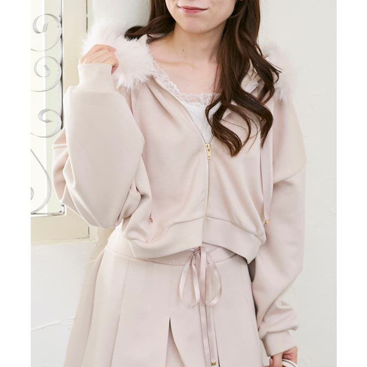 2wayフェイクファーラメパーカー | MAJESTIC LEGON  | 詳細画像17 