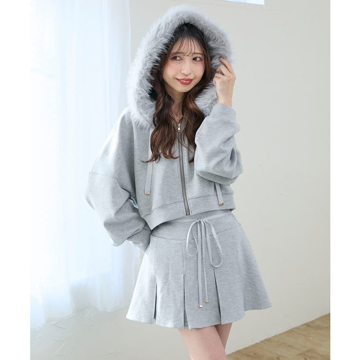 2wayフェイクファーラメパーカー | MAJESTIC LEGON  | 詳細画像28 