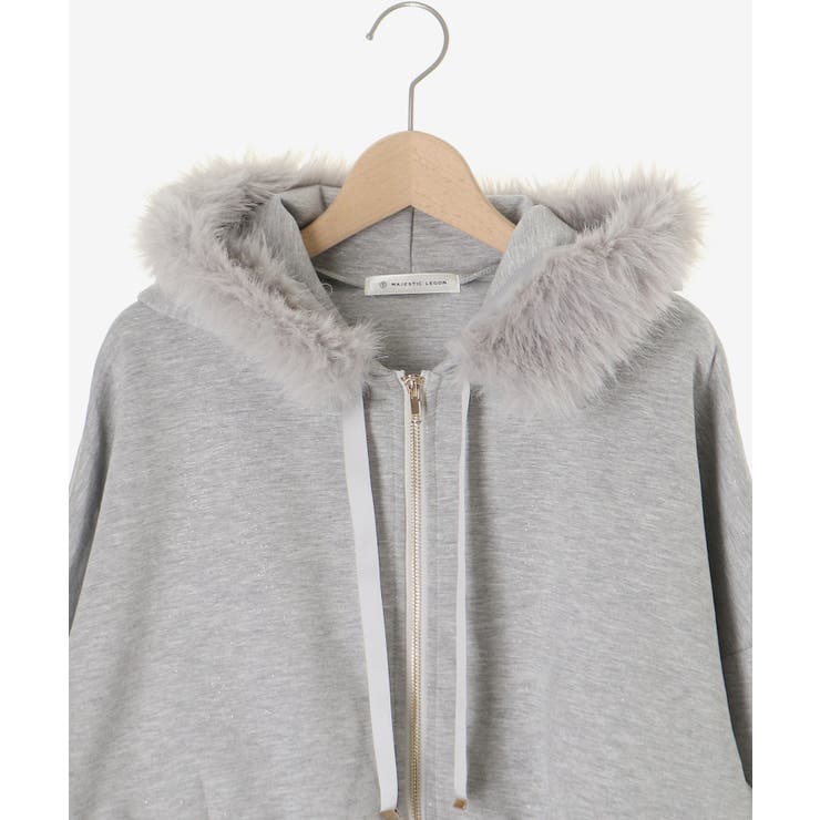 2wayフェイクファーラメパーカー | MAJESTIC LEGON  | 詳細画像44 