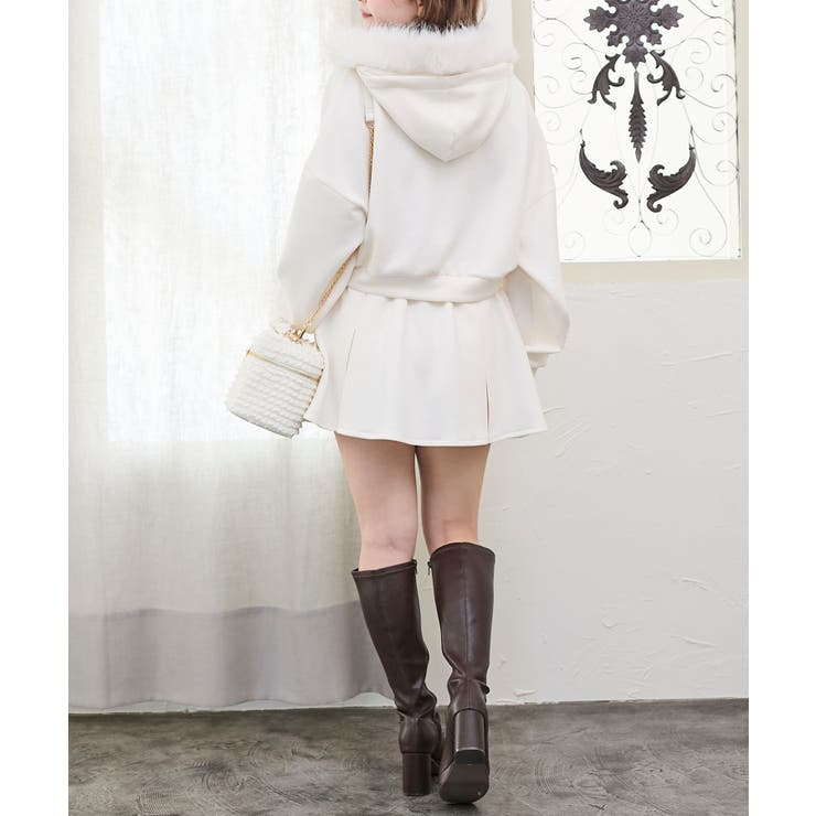 2wayフェイクファーラメパーカー | MAJESTIC LEGON  | 詳細画像9 