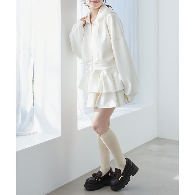 ドロストリボンラインストーンパーカー | MAJESTIC LEGON  | 詳細画像3 