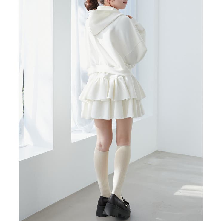 ドロストリボンラインストーンパーカー | MAJESTIC LEGON  | 詳細画像4 