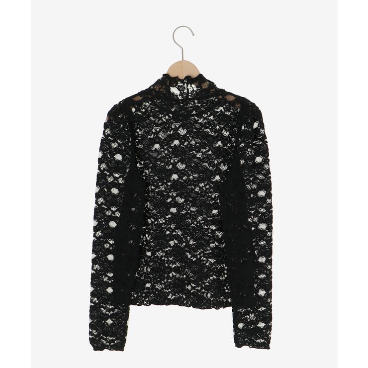 レースハイネックトップス | MAJESTIC LEGON  | 詳細画像18 