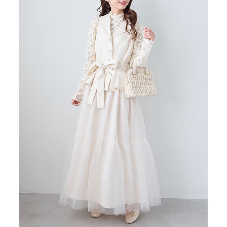 レースハイネックトップス | MAJESTIC LEGON  | 詳細画像2 