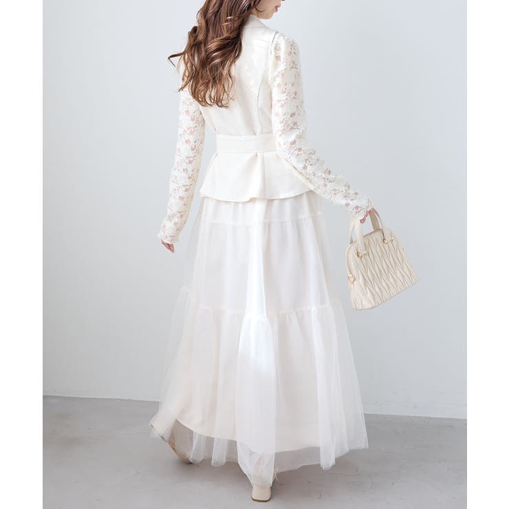 レースハイネックトップス | MAJESTIC LEGON  | 詳細画像4 