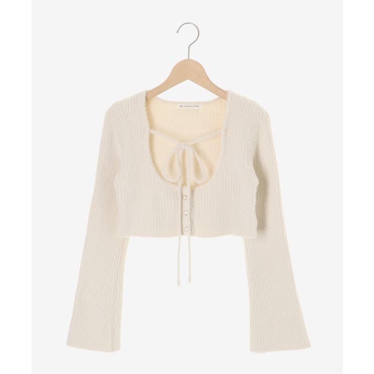 キャミ×シャギーショートカーデセット | MAJESTIC LEGON  | 詳細画像27 