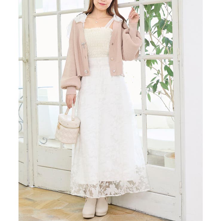 キラキラモチーフビジューボタンカーデ | MAJESTIC LEGON  | 詳細画像10 