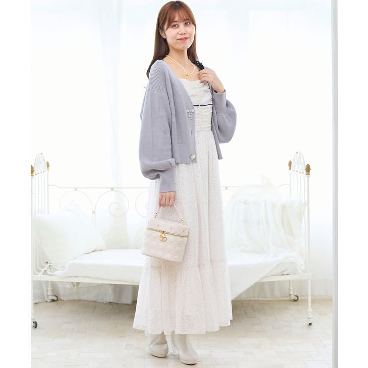 キラキラモチーフビジューボタンカーデ | MAJESTIC LEGON  | 詳細画像25 