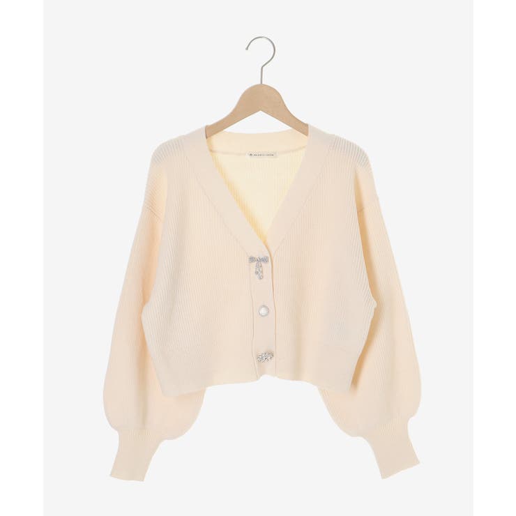 キラキラモチーフビジューボタンカーデ | MAJESTIC LEGON  | 詳細画像31 