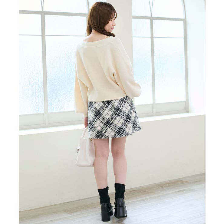 キラキラモチーフビジューボタンカーデ | MAJESTIC LEGON  | 詳細画像5 