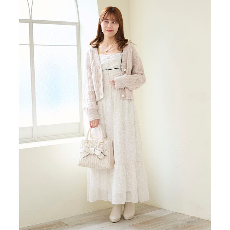 ビジューマシュマロカーディガン | MAJESTIC LEGON  | 詳細画像18 