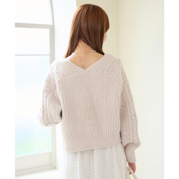 ビジューマシュマロカーディガン | MAJESTIC LEGON  | 詳細画像22 