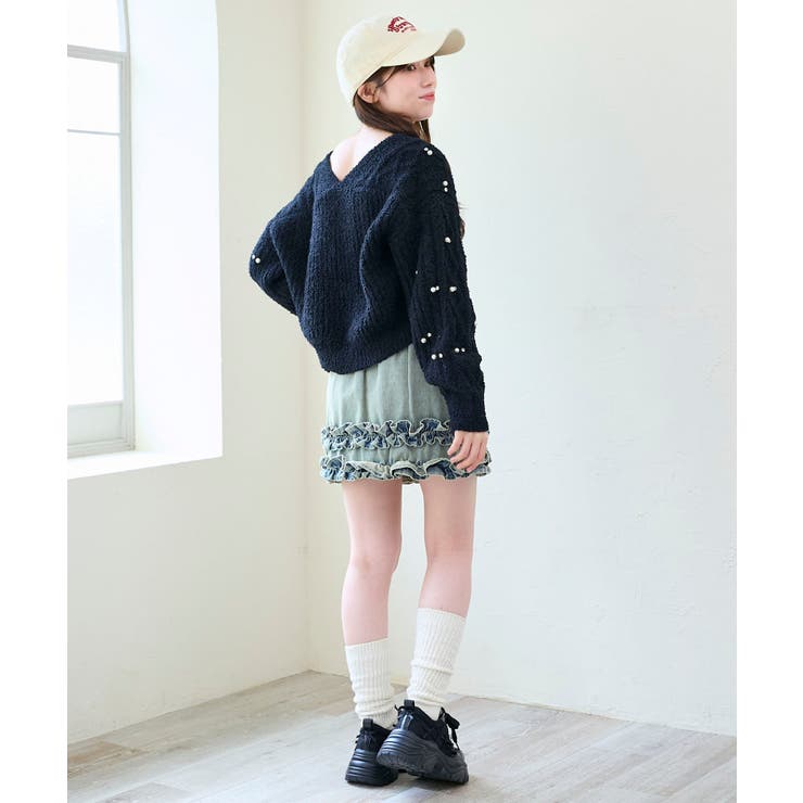 ビジューマシュマロカーディガン | MAJESTIC LEGON  | 詳細画像36 