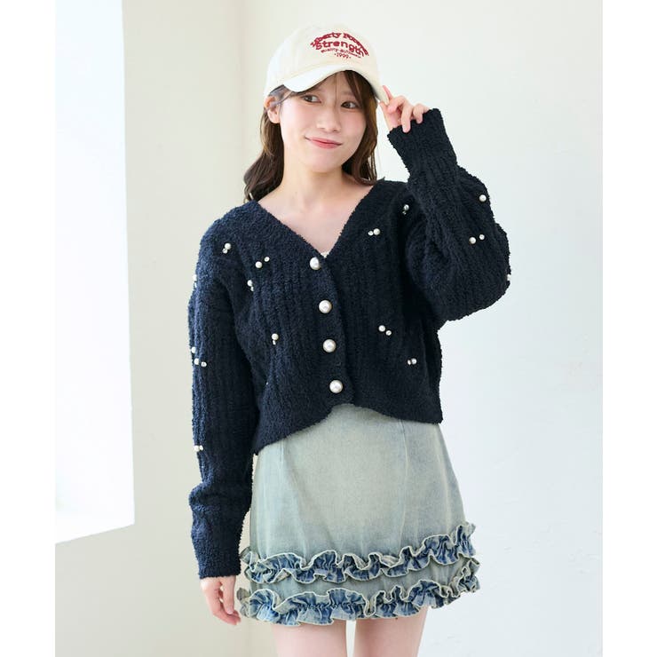 ビジューマシュマロカーディガン | MAJESTIC LEGON  | 詳細画像37 