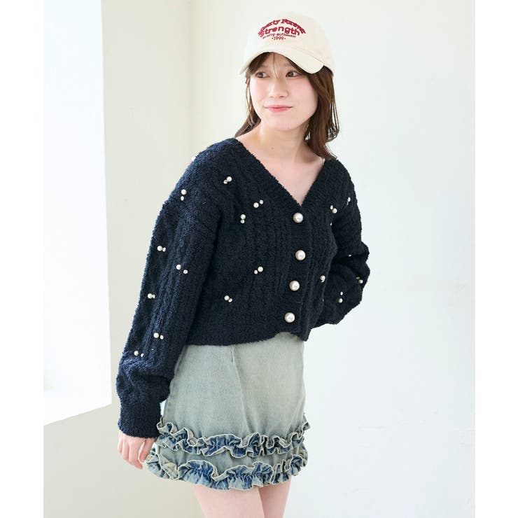 ビジューマシュマロカーディガン | MAJESTIC LEGON  | 詳細画像38 