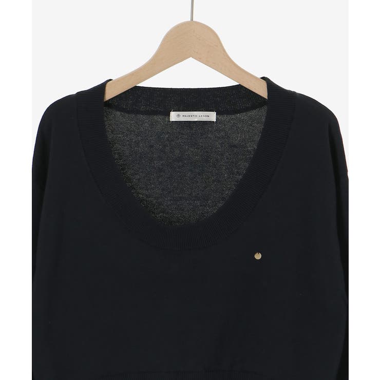 フリルノースリシャツセットニット | MAJESTIC LEGON  | 詳細画像35 