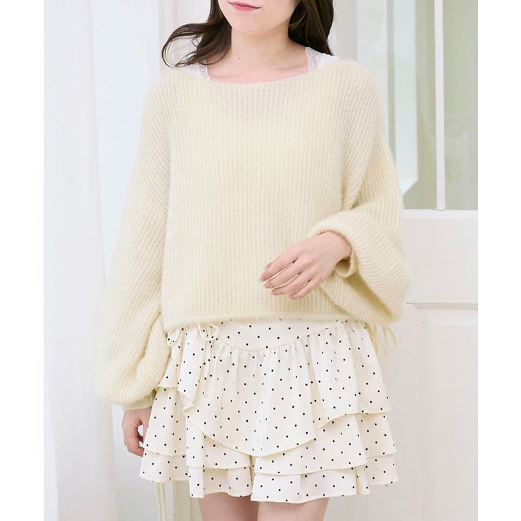 イエロー | きらふわドロストニット | MAJESTIC LEGON 