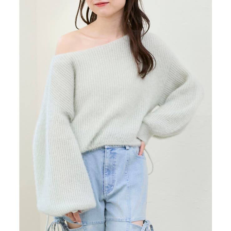 グリーン | きらふわドロストニット | MAJESTIC LEGON 