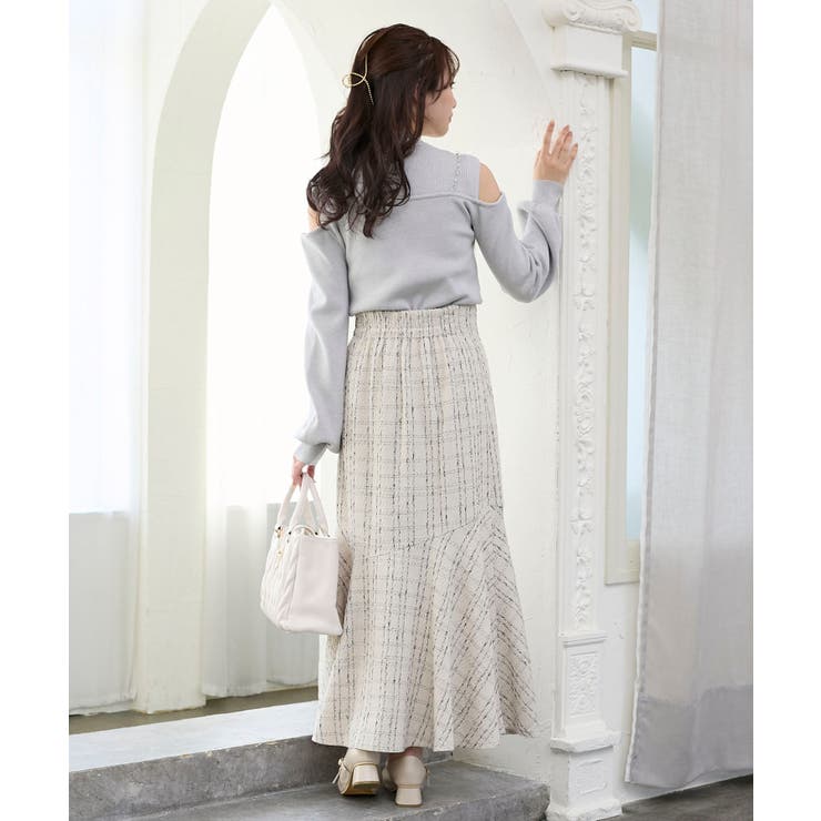 ビッグリボンチェーン付きニット | MAJESTIC LEGON  | 詳細画像30 