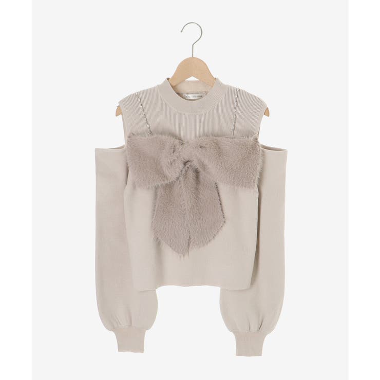 ビッグリボンチェーン付きニット | MAJESTIC LEGON  | 詳細画像47 