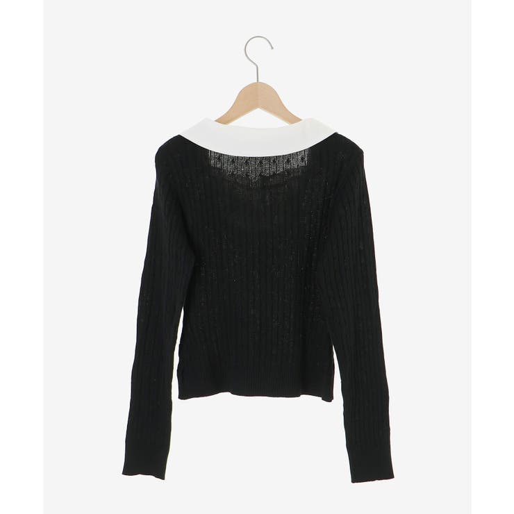 チェックリボンレイヤードライクニット | MAJESTIC LEGON  | 詳細画像29 