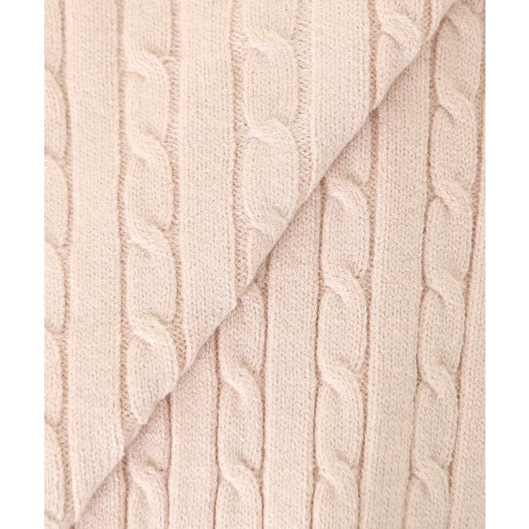 ゴールドボタンケーブルニットカーデ | MAJESTIC LEGON  | 詳細画像15 