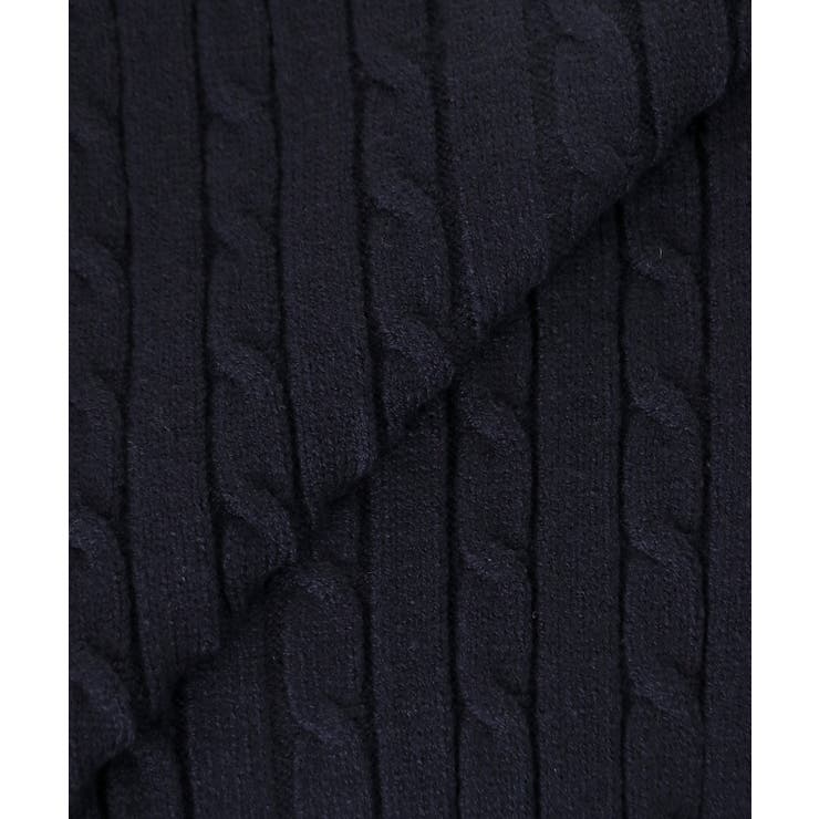 ゴールドボタンケーブルニットカーデ | MAJESTIC LEGON  | 詳細画像18 