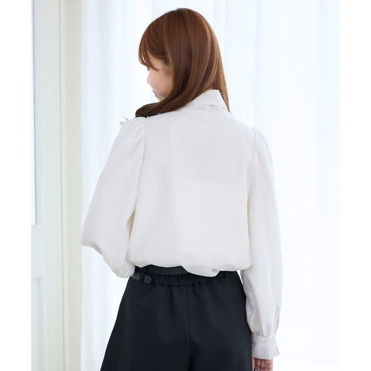 バリエボウタイブラウス | MAJESTIC LEGON  | 詳細画像19 