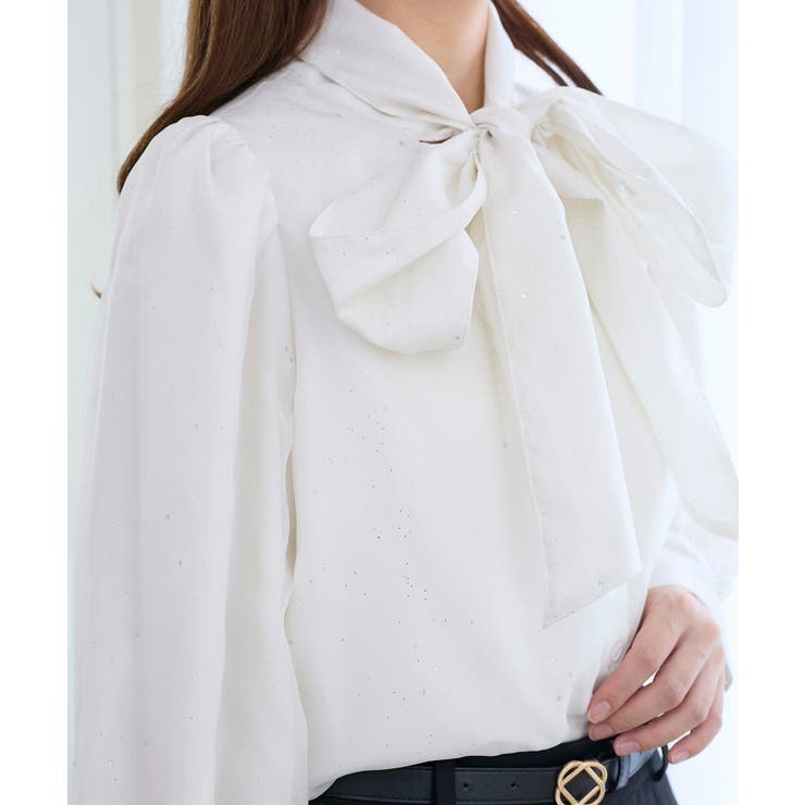 バリエボウタイブラウス | MAJESTIC LEGON  | 詳細画像20 