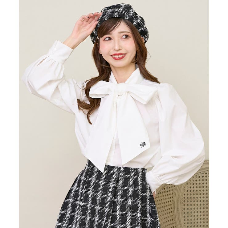 バリエボウタイブラウス | MAJESTIC LEGON  | 詳細画像8 