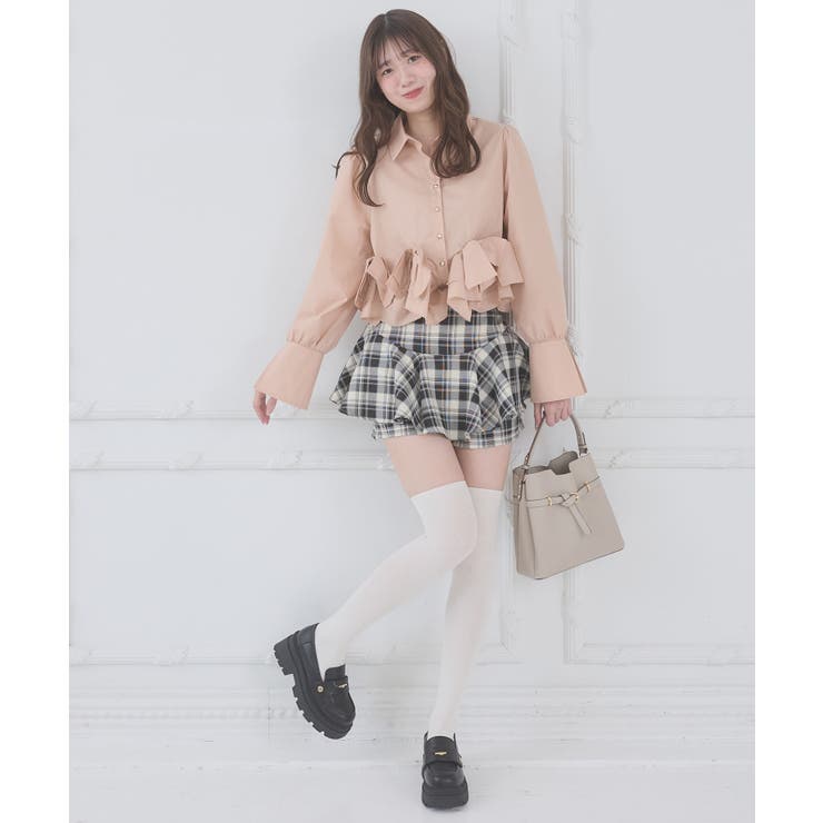 リボンフリルペプラムブラウス | MAJESTIC LEGON  | 詳細画像29 