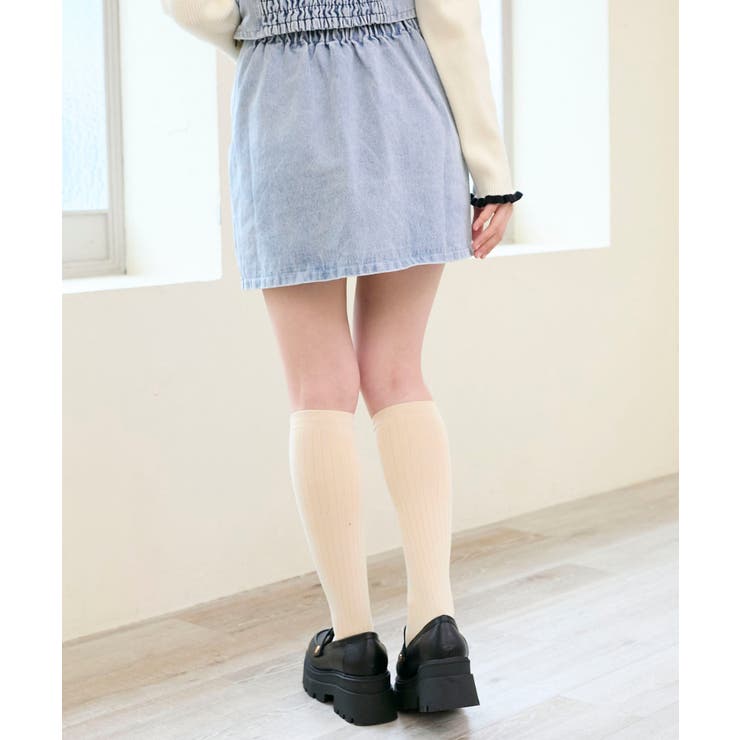 ビジュー付き台形ミニスカパン | MAJESTIC LEGON  | 詳細画像37 