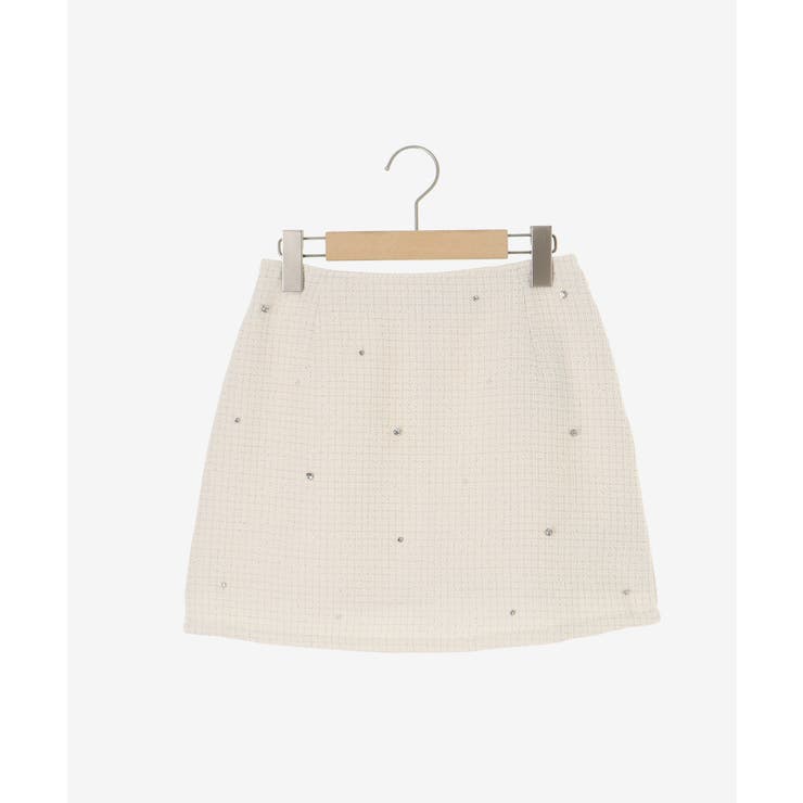 ビジュー付き台形ミニスカパン | MAJESTIC LEGON  | 詳細画像39 